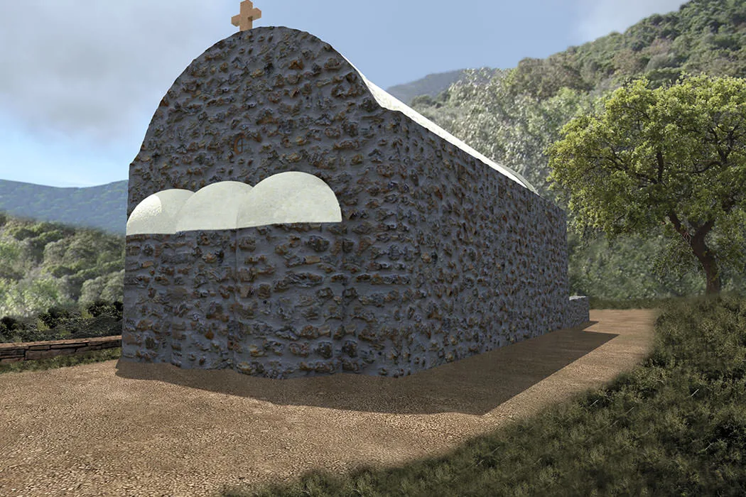 Restaurierung einer postbyzantinischen Kirche in Kalamata - Kalamata, Messenien, Griechenland